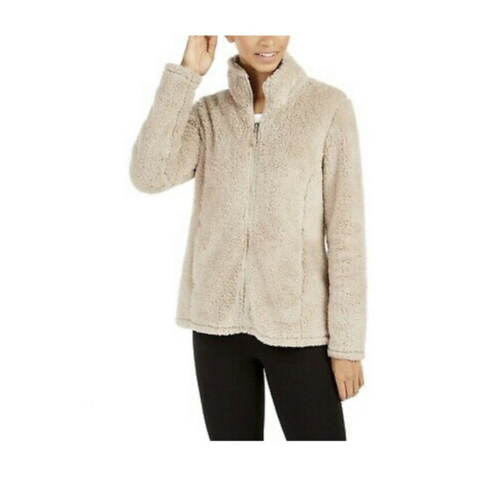 33 degree heat fleece faux fur L